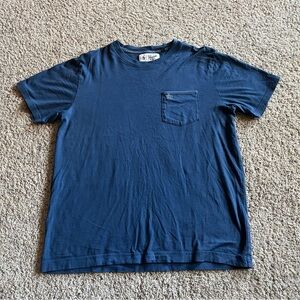 Men’s | Original Penguin | Blue Basic Short Sleeve Tee Shirt; Medium